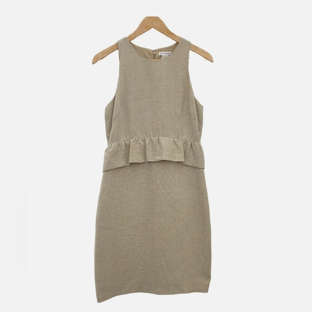 Club Monaco Tan Midi Dress